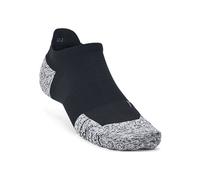Under Armour AD Run Cushion NS Tab Running Socks - Black, Grey, Size 47.5-50.5