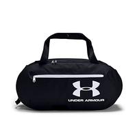 Under Armour Adult Roland Duffle Bag, Black (3)/White, One Size Fits All