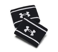 Under Armour Adult Unisex Striped Performance Terry WB, Soft Terry Fabric Wristbands In a Set of 2, Sweatbands for Running, Football, Tennis and More, Sweat-Wicking Running Accessories