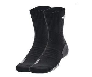 Under Armour Armourdry Playmaker Mid-Crew Socks 'Black' 1376230-001 XL