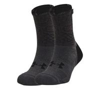 Under Armour ArmourDry Run Crew Socks 'Black Jet Grey' 1361156-001 M