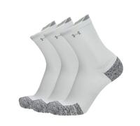 Under Armour ArmourDry Run Cushion Socks (3 pairs) White Grey - L