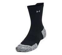Under Armour ArmourDry Run Cushion Mid-Crew Socks 'Black Grey' 1376076-001 M