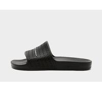 Under Armour UA B ARMR SLIDE LITE - Slide - Sandals - Black/Black/White - Size: 5.5