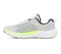 Under Armour Assert Elementary School 10 Running Shoes for Kids, (012) Mod Gray/Black/Hyper Green, 3.5 Wide Big Kid