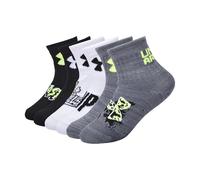 Under Armour Baby Boys' 6pk Ua Beast MVP Essential Quarters Socks, Castlerock, 12-24 Monate