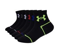 Under Armour Baby Boys Multi Pack Basic Essential Quarter Sock Black 12-24 Months