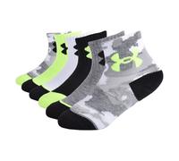 Under Armour Baby Boys Multi Pack Quarter Sock Grey Camo 6-12 Months