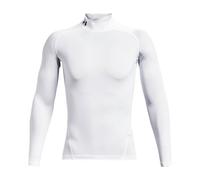 Under Armour Baselayer Hg Comp Mock Longlseeve T-shirt White C100