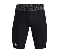 Under Armour UA HG Armour LNG Shorts - Shorts - Bottoms - Black/White - Size: MD