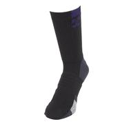 Under Armour Basketball Socks Armdry Playmaker Mid Crew 1376229 002 (Black x Yellow/M/Men's, Lady's)