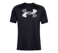 Under Armour Big Logo Tech Short Sleeve T-Shirt 'Black Grey' 1357234-001 M