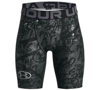 Under Armour Boys' Alter Ego HeatGear 5" Fitted Undershorts, Black/Grey 001, M