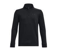 Under Armour Armour Fleece Half Zip Sweatshirt Black 8 Years Boys