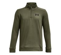 Under Armour boys Armourfleece 1/4 Zip Sweatshirt, (390) Marine Od Green / / Black, L