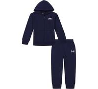 Under Armour Boys Branded Logo Fz Set Infant Navy/White 2-3 Years