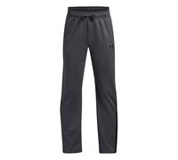 Under Armour Boys' Brawler 3.0 Tapered Pant, Soft and Comfortable Boys' Trousers for Sports and Casual Wear, Warm-Up Bottoms with Pockets and Tapered Leg,Castlerock / / Black,YXS