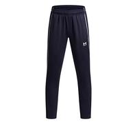 Under Armour Boys' Challenger Training Pant, Comfortable and Stretchy Boys' Joggers with Ankle Zips, Tracksuit Bottoms for Sports, Athletics and Casual Wear,Midnight Navy / / White,YLG