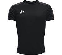 Under Armour Boy's Challenger Training T-Shirt T Shirt, Black White (001), 10 Years UK