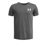 Under Armour Boys Cotton Short Sleeve T-Shirt Junior Castlerock Heather 13 Years