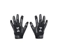Under Armour Boys F9 Nitro Football Gloves (001) Black/Castlerock/Metallic Silver, Large