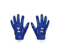 Under Armour Boys F9 Nitro Football Gloves (400) Royal/Capri/Metallic Silver, Large