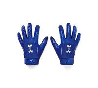 Under Armour Boys' F9 Nitro Football Gloves (400) Royal/Capri/Metallic Silver Small