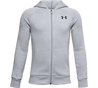 Under Armour Boys Full Zip Hoody Junior Grey 13 Years