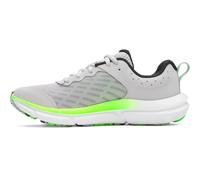 Under Armour Boys' Grade School Assert 10, Lightweight and Comfortable Boys' Trainers, Kids' Shoes with Breathable Mesh Upper Layer,Mod Gray / Black / Hyper Green,4.5