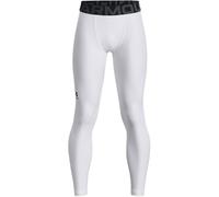 Under Armour Boys HeatGear Leggings White 9-10 Years