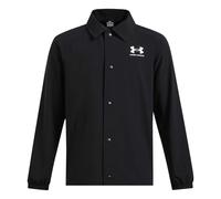 Under Armour Boys Icon Woven Coach Jacket - Black - 9-10 Years - Black - 87% Polyester/13% Elastane