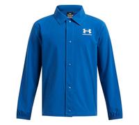 Under Armour Boys Icon Woven Coach Jacket - Blue - 9-10 Years - Blue - 87% Polyester/13% Elastane
