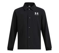 Under Armour Boys Icon Woven Coach Jacket - Black - 11-12 Years - Black
