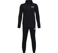 Under Armour Boy's Knit Warm Youth Tracksuit, Black, YS