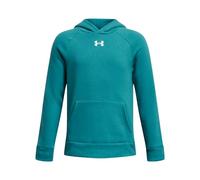 Under Armour Boys Logo OTH Hoodie Hoody Top Circ Teal/White 7-8 Years
