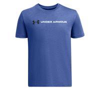 Under Armour Boys Logo Wordmark T-Shirt Size: Youth Extra Small 120-130CM, Colour: Blue