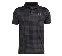 Under Armour Boys Matchplay Printed Polo Size: Youth Large 150-160CM, Colour: Black