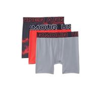 Under Armour Boys' Performance Boxer Briefs, Racer Red - Three Pack, XL