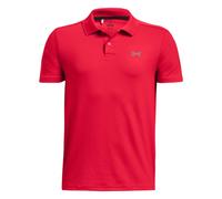 Under Armour Boys Performance Polo, (600) Red / / Black, Large