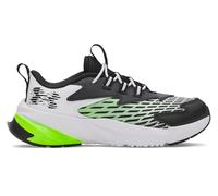 Under Armour Boys' Pre-School Scramjet 7, Lightweight and Breathable Trainers for Kids, Boys' Trainers for Sports and Casual Wear,White / Hyper Green / Black,11.5