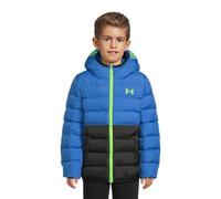 Under Armour Boy's Pronto Puffer Jacket, Blue Atlantis Colorblock, L