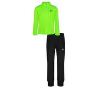 Under Armour Boys Quarter Zip Set Infant Tracksuit Lime/black 2-3 Years