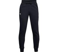 Under Armour Boy's Rival Cotton Pant, Black Onyx White (001), L UK