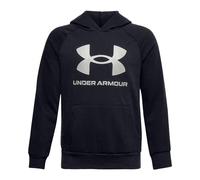 Under Armour Rival Big Logo Hoodie Black 12-14 Years