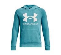 Under Armour Boys Rival Fleece Hoodie Junior Blue 9-10 Years