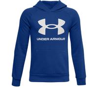 Under Armour Rival Fleece Hoodie Warm-up Top, Boys Blue, Royal / / Onyx White (400), YMD