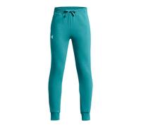 Under Armour Boys Rival Fleece Joggers, (464) Circuit Teal / / White, Medium