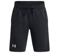 Under Armour Boys Rival Fleece Short Colour: Black, Size: Youth Medium 140-150CM