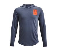 Under Armour Boys Rival Terry Hoodie Colour: Blue, Size: Youth Medium 140-150CM