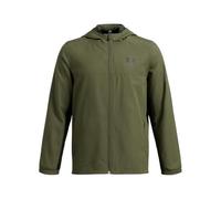Under Armour Boy's Rival Woven Jacket Green/Black/Black L L